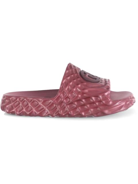 Gucci Slide Sandal Interlocking G Bordeaux Water Ripples