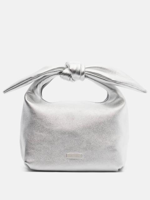 Bow Tie Mini leather top-handle bag