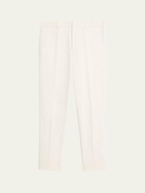 Men's Jarno Cotton Straight Fit Flat-Front Pants