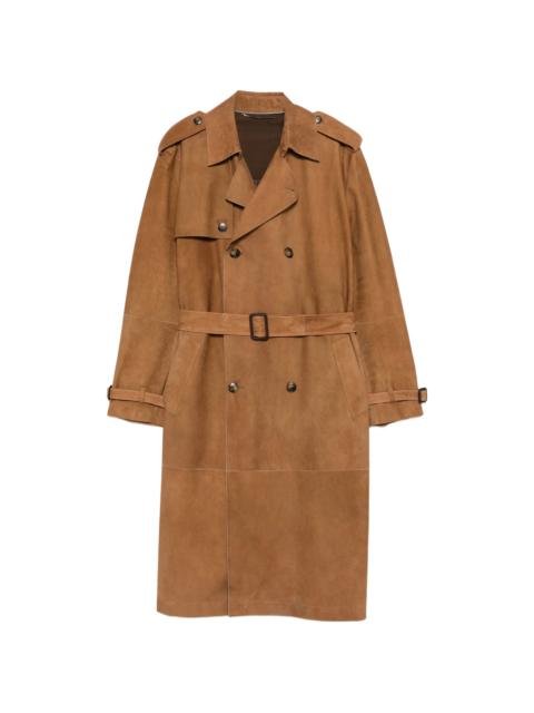 Canali Belted Double-breasted Jacket