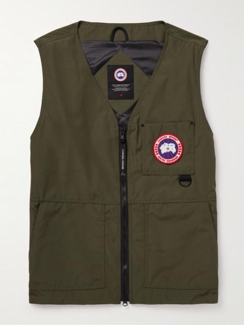 Canmore Logo-Appliquéd Arctic Tech® Gilet Green