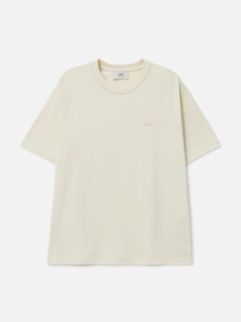 WHITE COTTON SHORT SLEEVES T-SHIRT