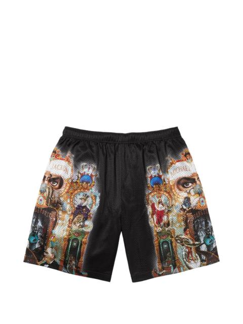x Michael Jackson graphic-print short