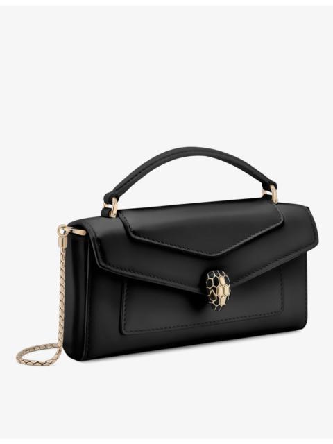 Serpenti Forever leather cross-body bag