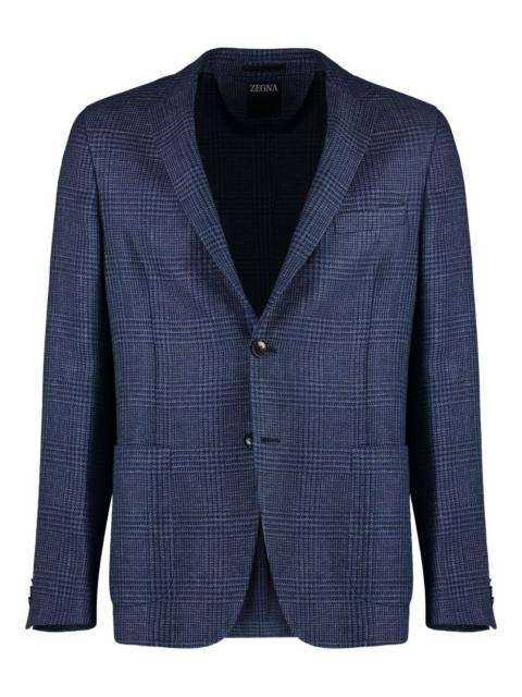 single-breasted blazer