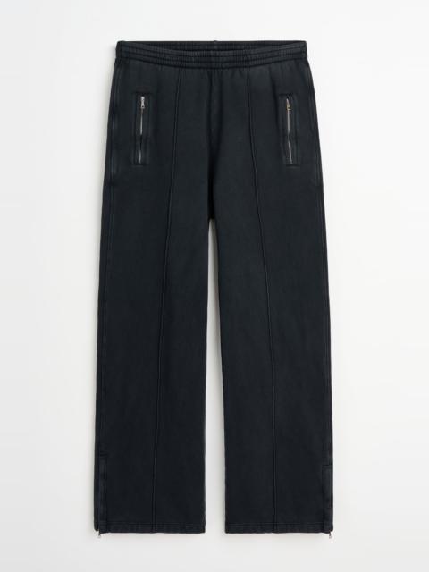 Lounge Pants Washed Black Star Fleece