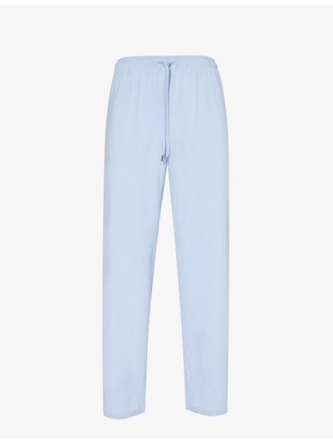Basel relaxed-fit stretch-woven pyjama bottoms