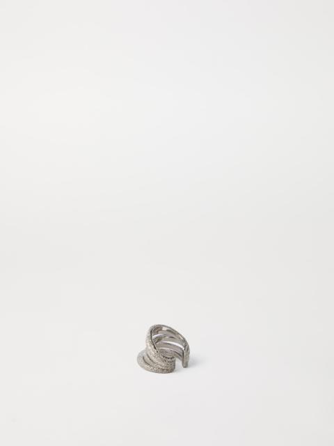 Sterling silver ear cuff