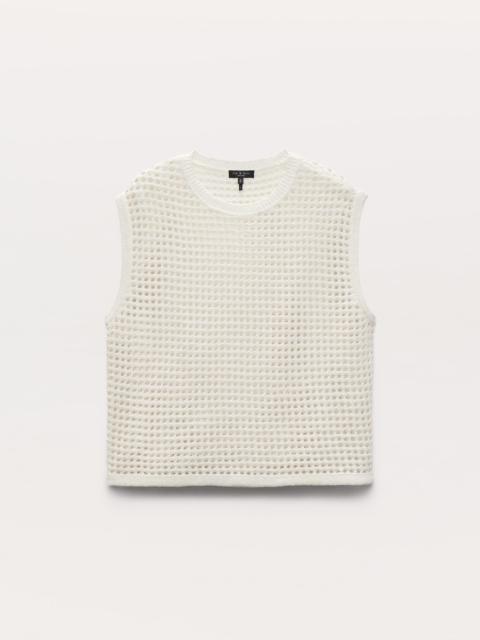 Ezra Open-Knit Vest
