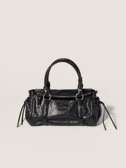 Nappa leather handbag