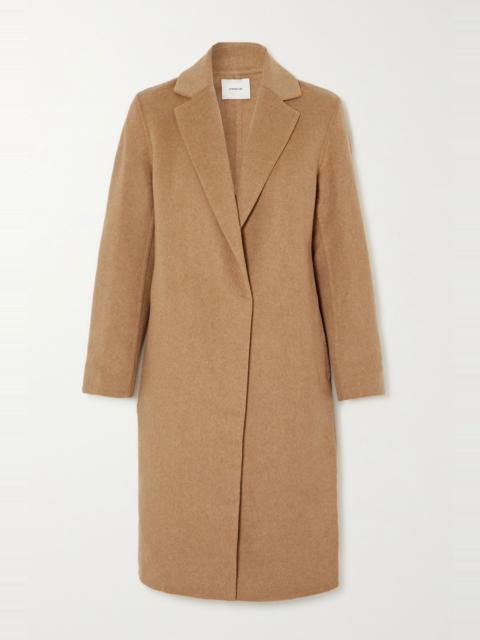 Classic wool-blend coat