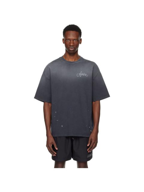 Gray 'AMIRI Design Studio' T-shirt