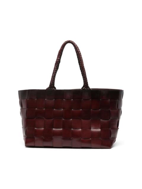 Japan leather tote bag