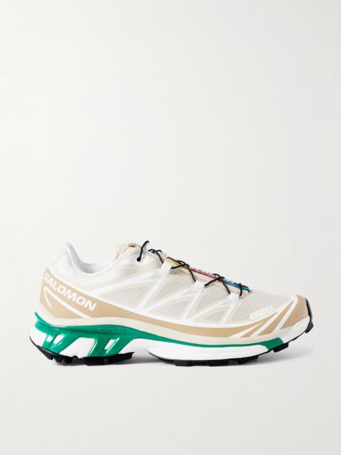 Xt-6 Tpu-trimmed Mesh Sneakers