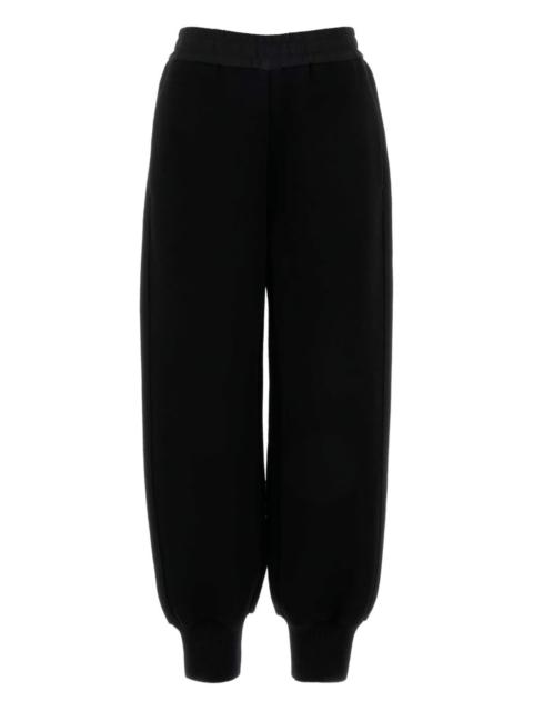 elasticated-waist track pants