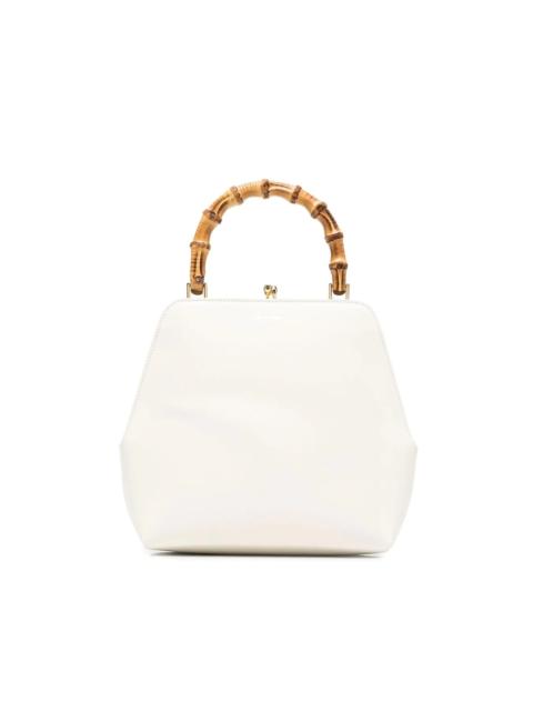 Goji bamboo-handle tote bag