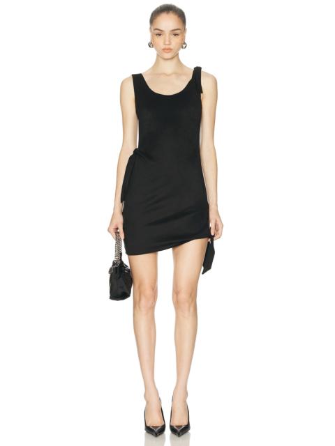 Knot Detail Mini Dress