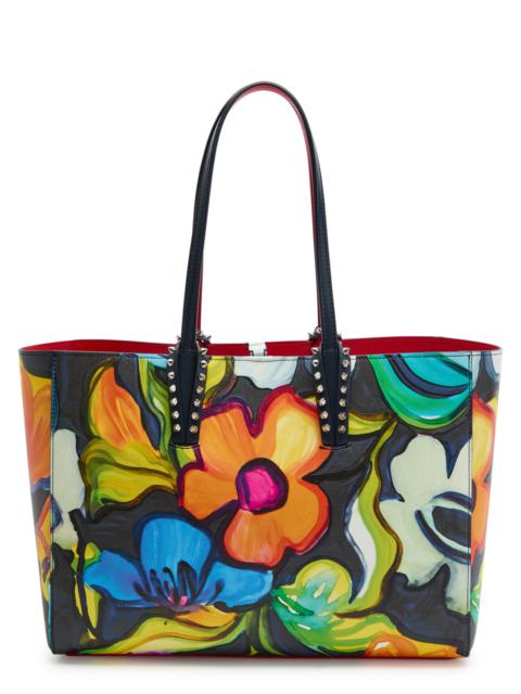 Christian Louboutin Cabata Floral-print Leather Tote bag