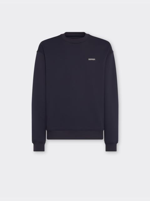 Sweatshirt in technical fabric with Ferrari logo
