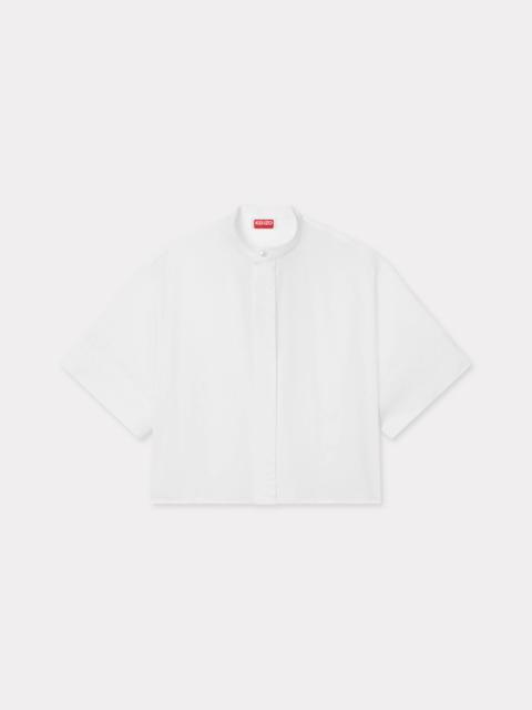 Short sleeves shirt in poplin cotton