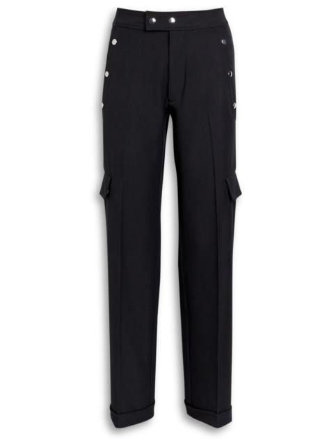 Adidas X Wales Bonner X Wales Bonner Embellished Stretch-twill Trousers