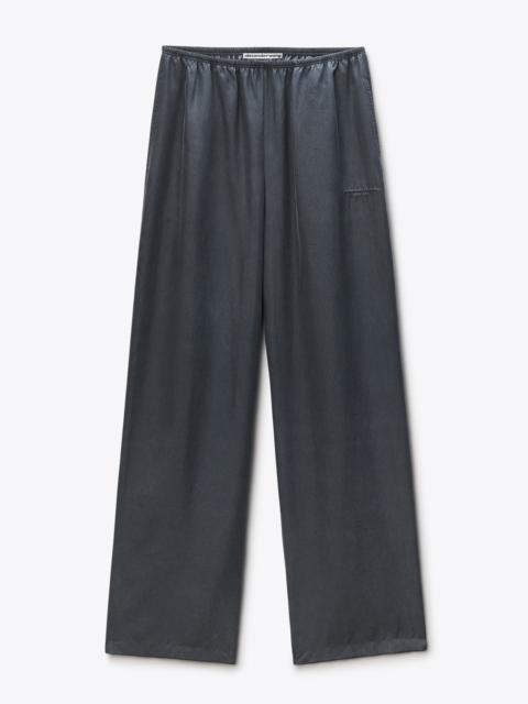 Mid-Rise Trackpant in Silk