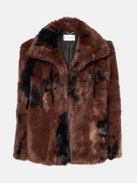 Faux fur jacket