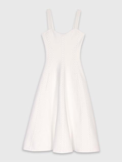 Knit midi dress