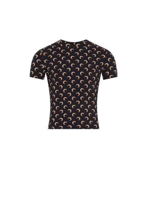 Recycled Moon Jersey Second Skin Short Sleeves Top