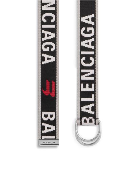 Men's D Ring Belt in Grey