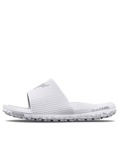 Under Armour Project Rock Slide 'White Halo Grey' 3025237-101