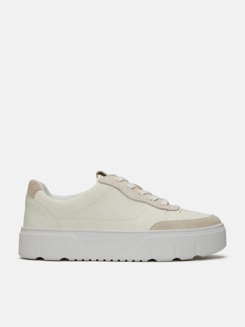 Women's Laurel Court Suede Accent Lace-Up Sneaker