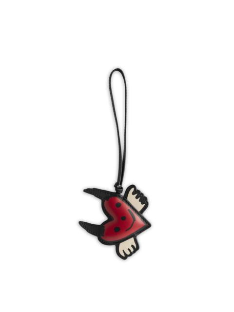 heart wing keyring