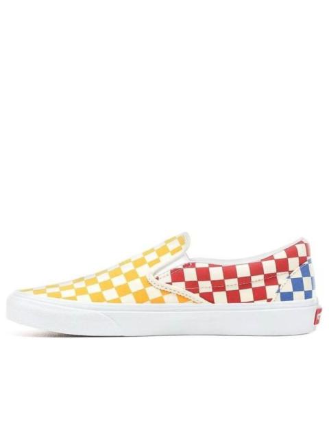 Vans Classic Slip-On 'Multicolor Checkerboard' VN0A38F7VLV