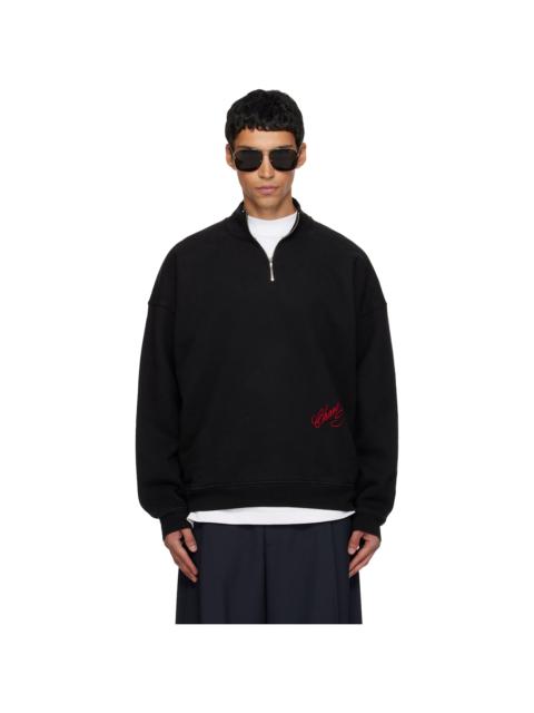 Black Bravo Quarter Zip Jacket
