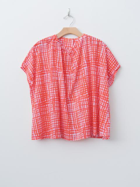 The Poet Top - Painted Check Jam