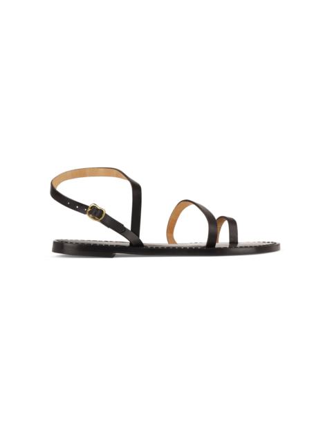 The Nakuru Leather Sandals brown