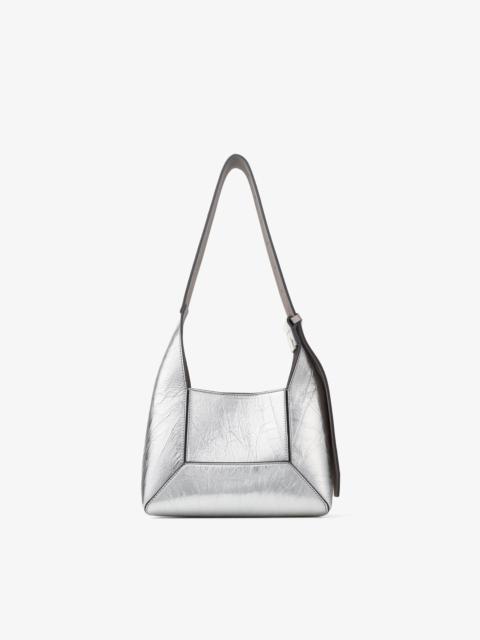 Diamond Hobo/S
Silver Vintage Metallic Leather Shoulder Bag