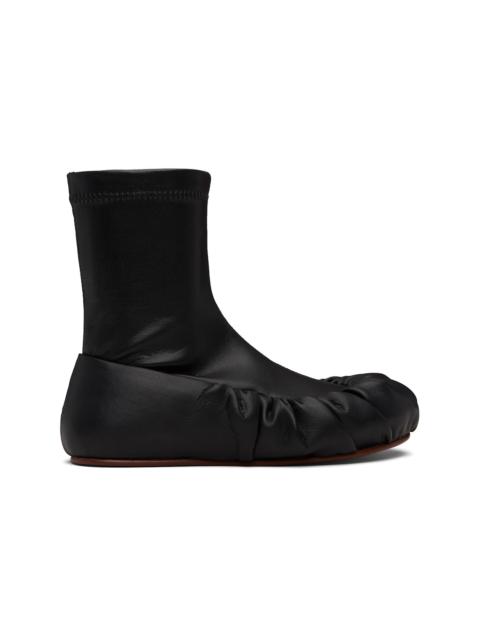 Black Ballerina Mid Boots