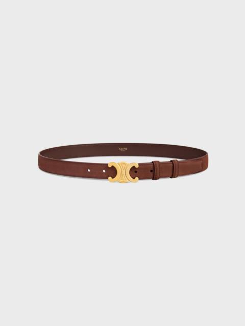 Medium 25MM Triomphe Belt IN GRAINED NUBUCK CALFSKIN