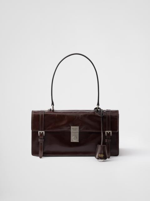 Medium leather handbag