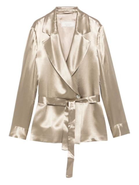 satin blazer