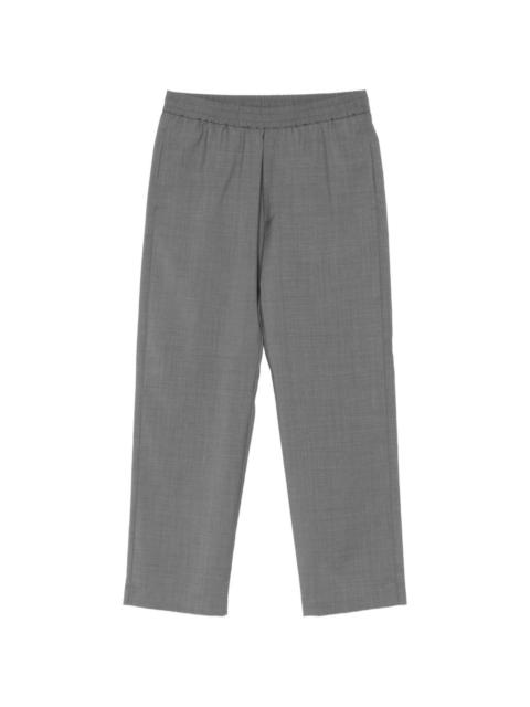 Alfonso elasticated-waistband trousers