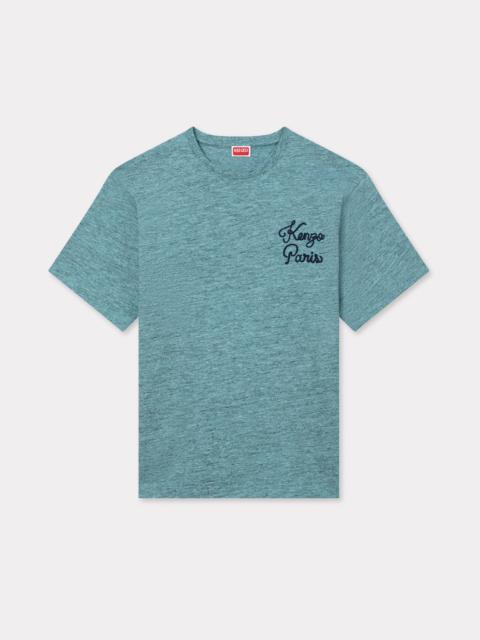'KENZO Paris Chainstitch' embroidered T-shirt in cotton