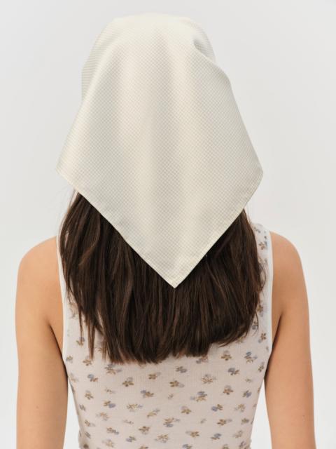 Sandra Gingham Headscarf