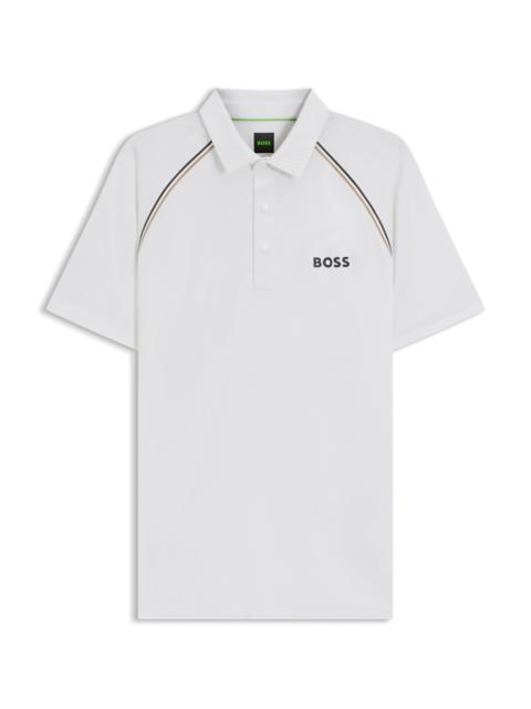 ACTIVE SLIM-FIT POLO SHIRT WITH ODOR CONTROL