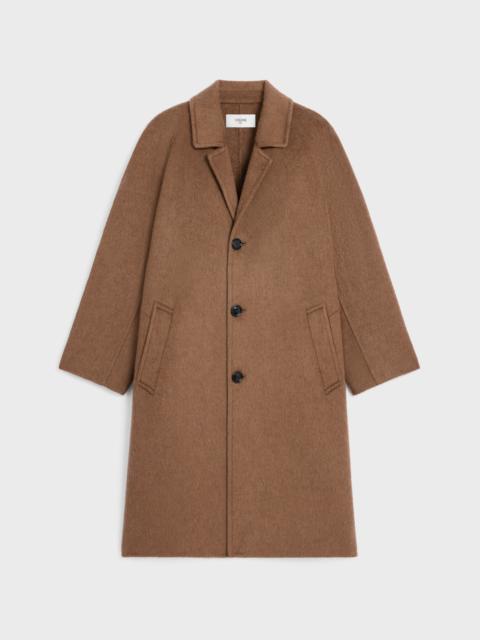 coat IN double-face cashmere and camel