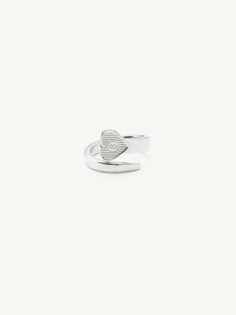 Arrow Heart Open Ring