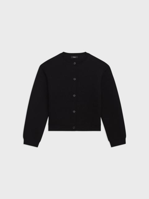 Structured Cardigan in Cotton