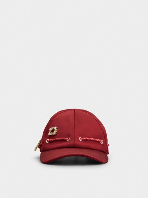 Très Vivier Baseball Cap in grosgrain